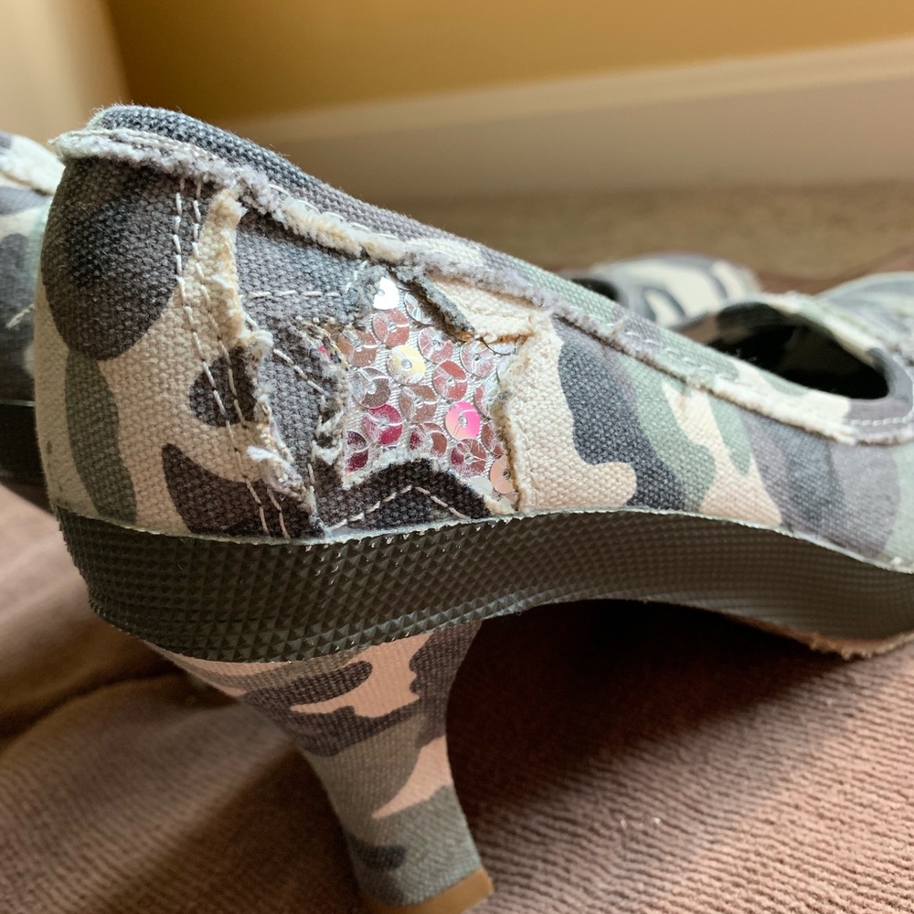 Camo Funky Heels